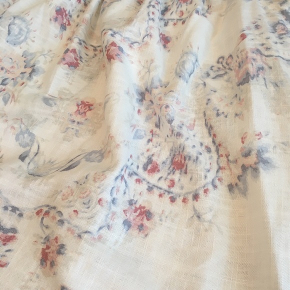 BCBGMaxAzria off the shoulder linen top - NWT - Picture 7 of 7